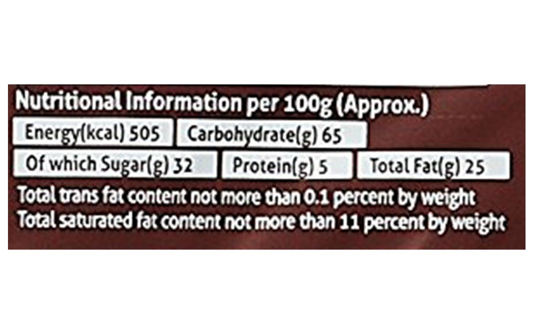 Tasty Treat Cream Wafer Biscuit Chocolate Flavoured   Pack  75 grams